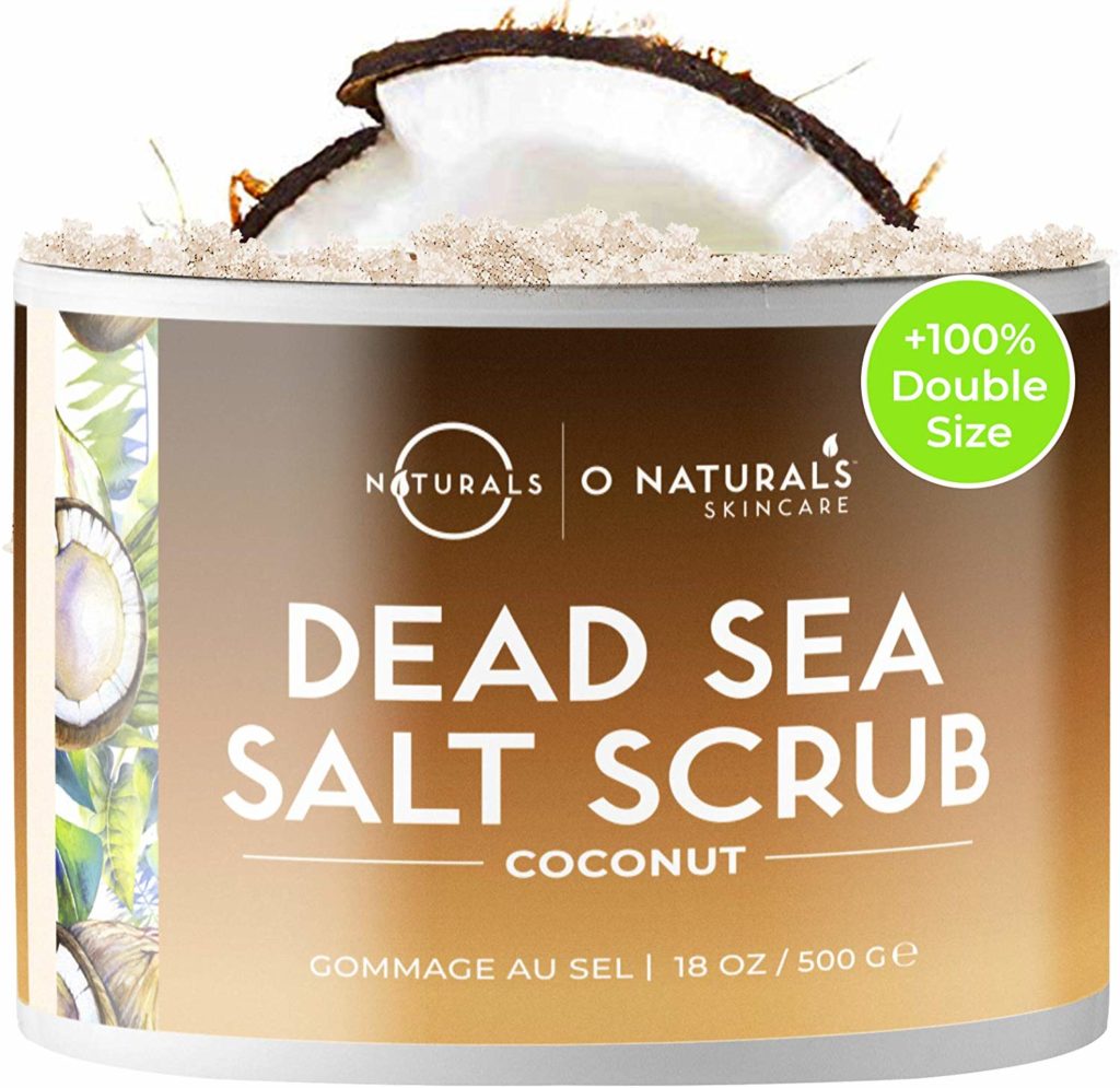 Exfoliante Corporal Natural Mujer O Natural Al Aceite de Coco y Sal del Mar Muerto