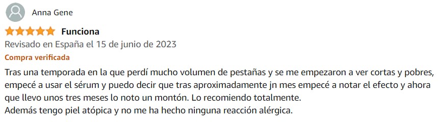 Lashcode sérum de pestañas para crecimiento, cuidado hidratante y engrosamiento